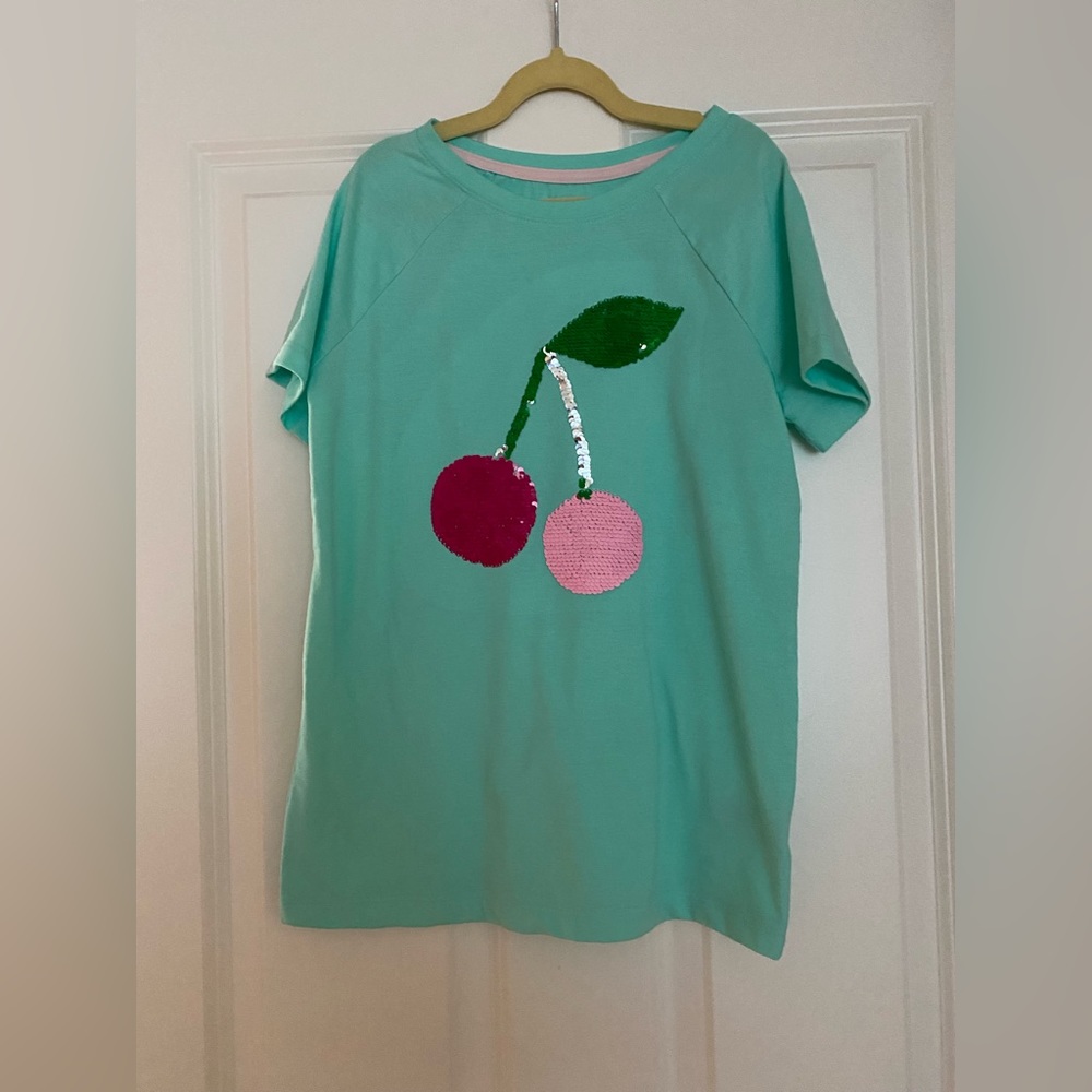 Cat & Jack Girls Cherries T-shirt Size 10/12